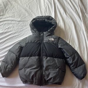 The North Face puffer jacket 4T on Tag…fit more like a 3T